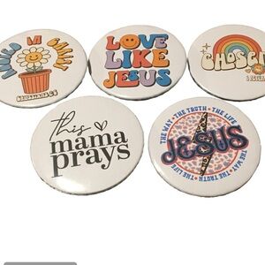 Inspirational Button Pin Set 2